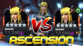 Lets See How Non Ascended Magik Does vs Ascended Magik | Marvel Contest of Champions