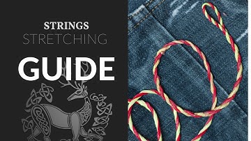 Stretching the endless dacron string