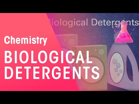 Biological Detergents | Organic Chemistry | Chemistry | FuseSchool