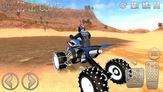 Extreme Dirt quad Bike desert Off-Road - Offroad Outlaws Bike Game Android Gameplay screenshot 3