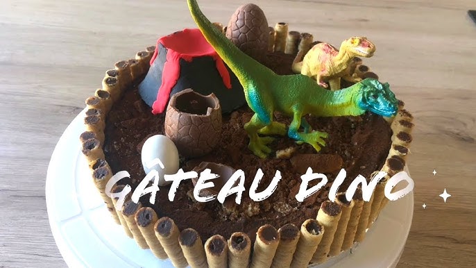 Thème dinosaure pour 5 ans de - Les gateaux d'Elynda