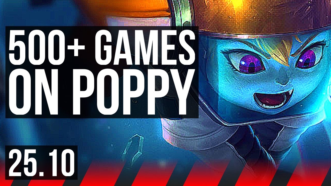 POPPY vs CHO'GATH (TOP) | 500+ games | EUW Master | 25.10 - YouTube