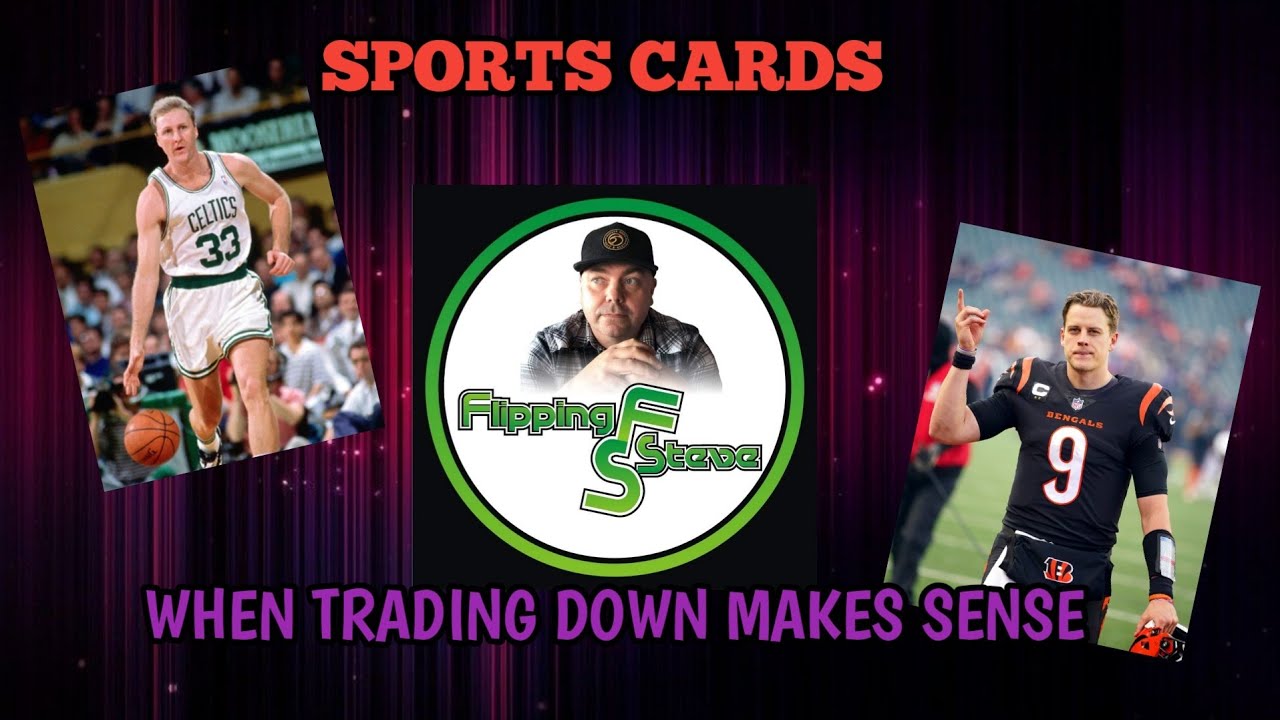 SPORTS CARDS INVESTING AND COLLECTING. TRADING DOWN TO MAKE QUICKER