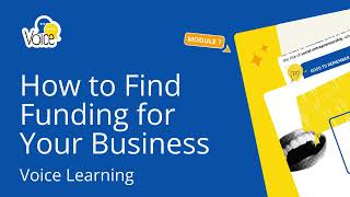 Free Business Funding Course | VOICE Module 7 – Crowdfunding & Digital Finance