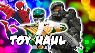 Toy Haul - MMPR, Halo, Marvel, & More