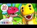 We are the Dinosaurs, Dinosaur Dance & more Fun Kid Songs and Nursery Rhymes by Little Angel