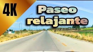 4K paseo relajante en coche - relaxing road ride