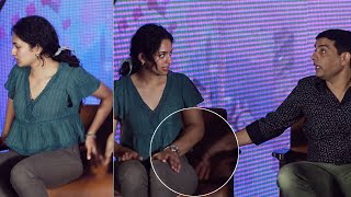 Actress Malavika Nair Embarrassed Moment | Dil Raju | Thank You Movie Pre Release Meet | Filmylooks
