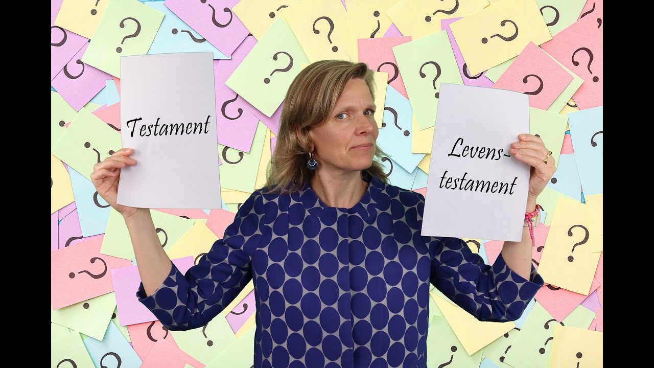 Still uit de video 'Goed Geregeld! Het verschil tussen testament en levenstestament'