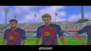 PES 2025 ARDIANZ PATCH V1 PPSSPP TRAILER