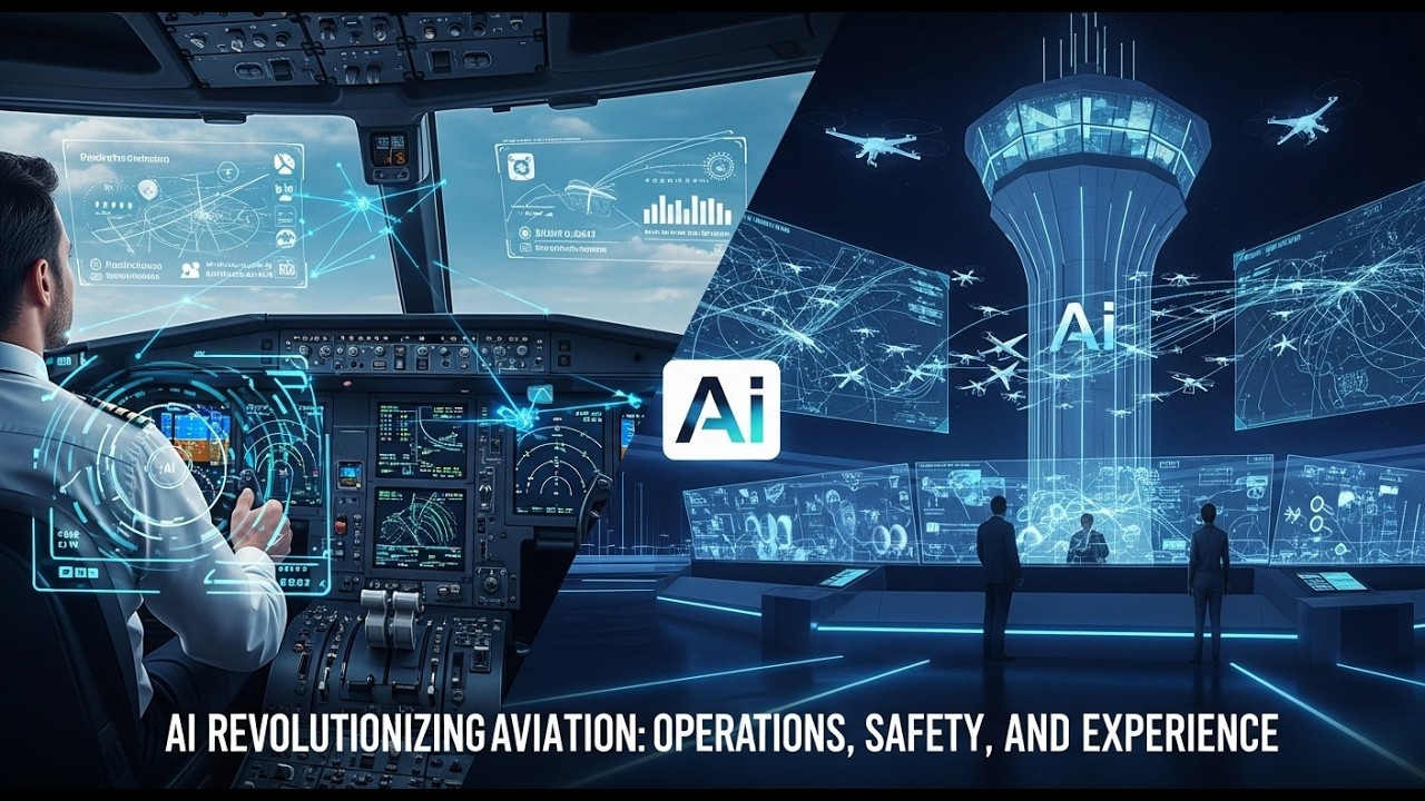 AI Revolutionizing Aviation Operations, Safety, and Experience - YouTube