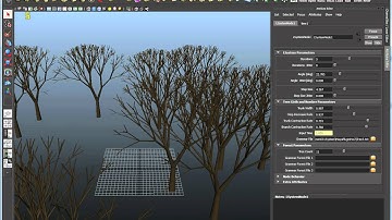 Maya L-System Plug-in by Thomas Tiju