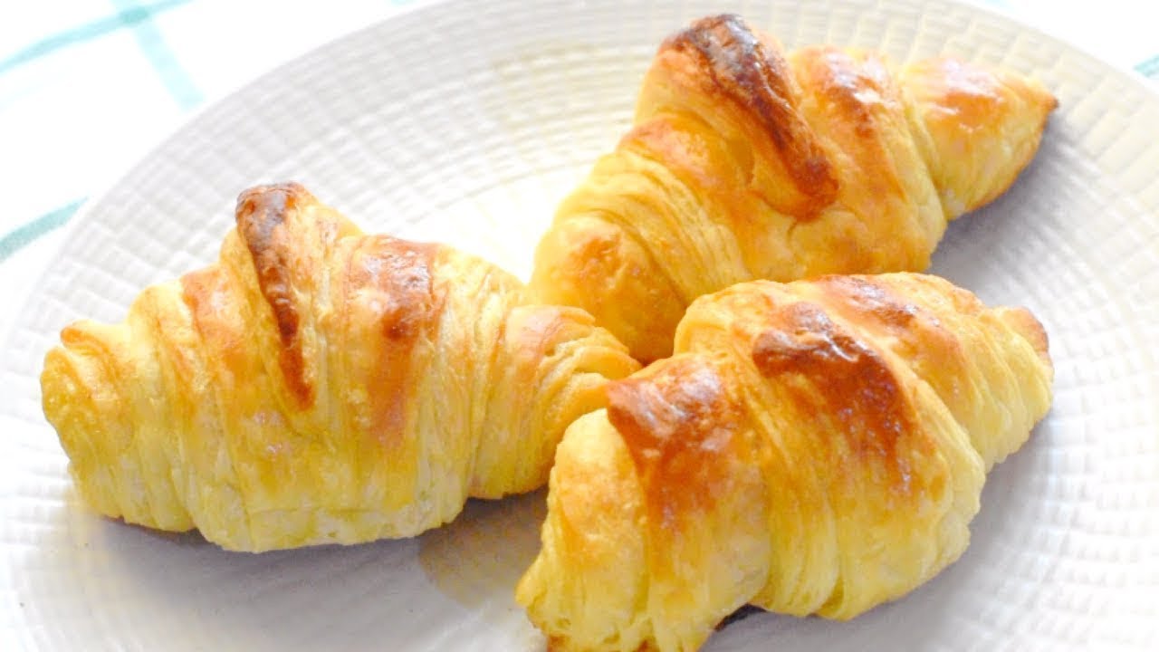 HOMEMADE CROISSANT RECIPE YouTube