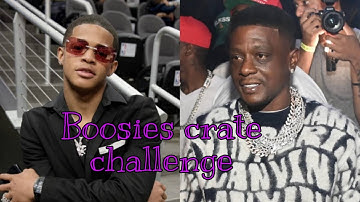 BOOSIE BADAZZ CRATE CHALLENGE WITH YK OSIRIS #boosiebadazz #ykosiris