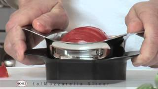 Rosle Stainless Steel Tomato & Mozzarella Slicer