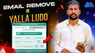 Hoe verwijder ik e-mail in Yalla Ludo?