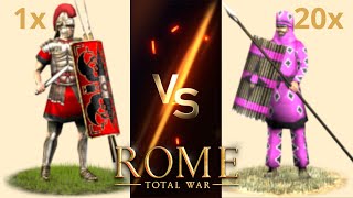 Can Urban Cohort Beat 20 Eastern Infantries in OG Rome: Total War?