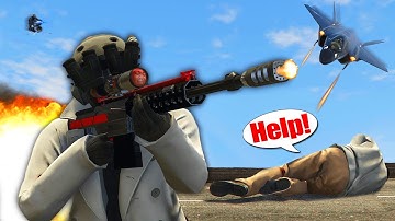 Tryhards Attempt To Destroy Me After Protecting A Low Level Noob (GTA Online)