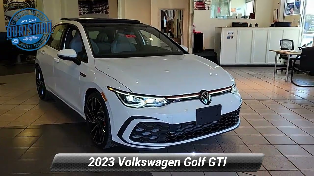 New 2023 Volkswagen Golf GTI Autobahn, Waldorf, MD 9279V - YouTube