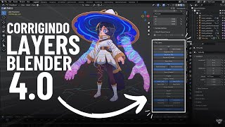 CORRIGINDO RIG LAYERS no BLENDER 4.0