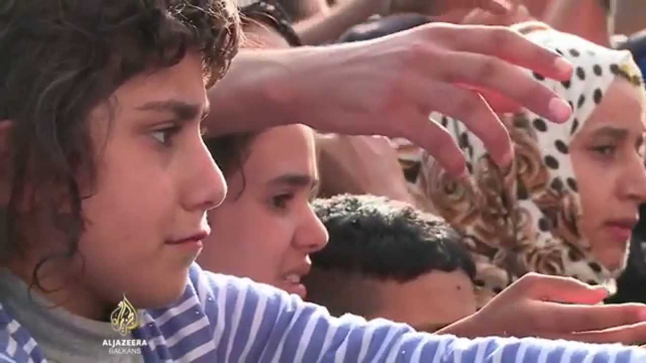 يتزايد عدد اللاجئين على الحدود الكرواتية الصربية