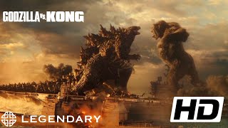 Godzilla vs Kong (2021) FULL HD 1080p - Boat fight scene Legendary movie clips