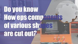 Fully automatic cutting line for expanded polystyrene (EPS)