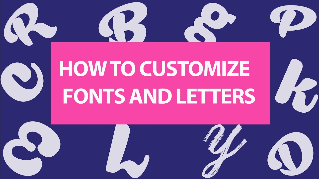 How To Customise Fonts & Letters in Adobe Illustrator | Direct Selection Tool | hs