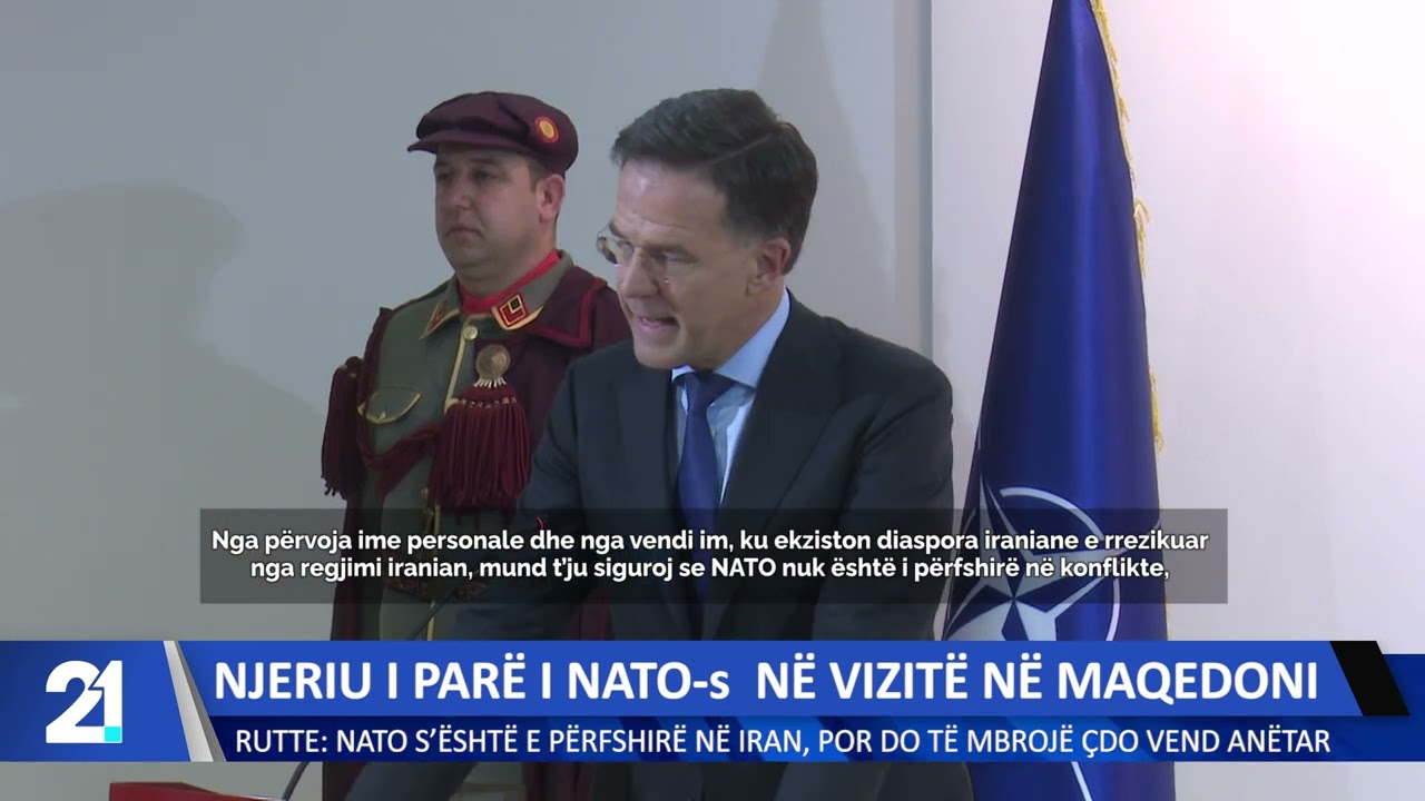 Rutte: NATO s’është e përfshirë në Iran, por do të mbrojë çdo vend anëtar