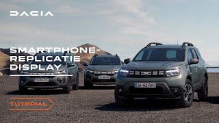 Dacia Duster Smartphonereplicatie Gebruiken Media Display Nl