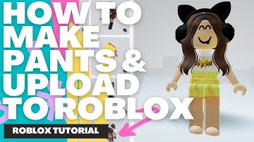 How To MAKE PANTS on Roblox | Beginners Guide | MOBILE | Super Easy 👖💜 (Roblox) | Play With Tay