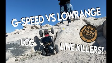 G-Speed LCG C2 VS LowRangeRC LCG C2! [10-Gate Class 2 RC Crawler Comp Practice Breakdown/Commentary]