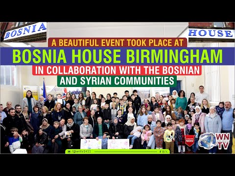 A beautiful event took place at Bosnia House Birmingham in collaboration with the Bosnian and Syrian
