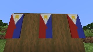 How to make the Philippines Flag in Minecraft! screenshot 3