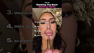 I Rank The Best Makeup Made Ever (Part 13) #tiktoktrend #usa #shorts