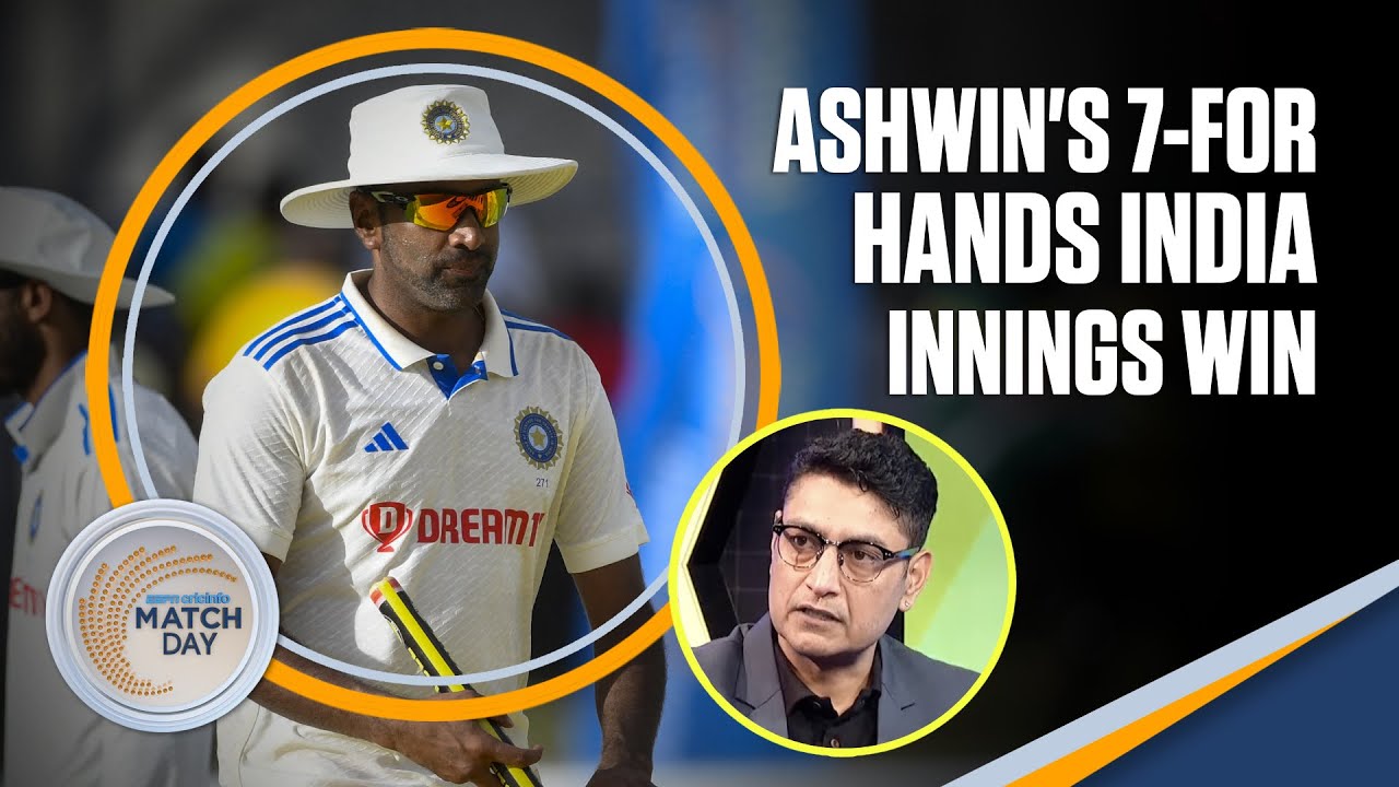 Ashwin 7-for seals big win | West Indies vs India | 1st Test, Roseau