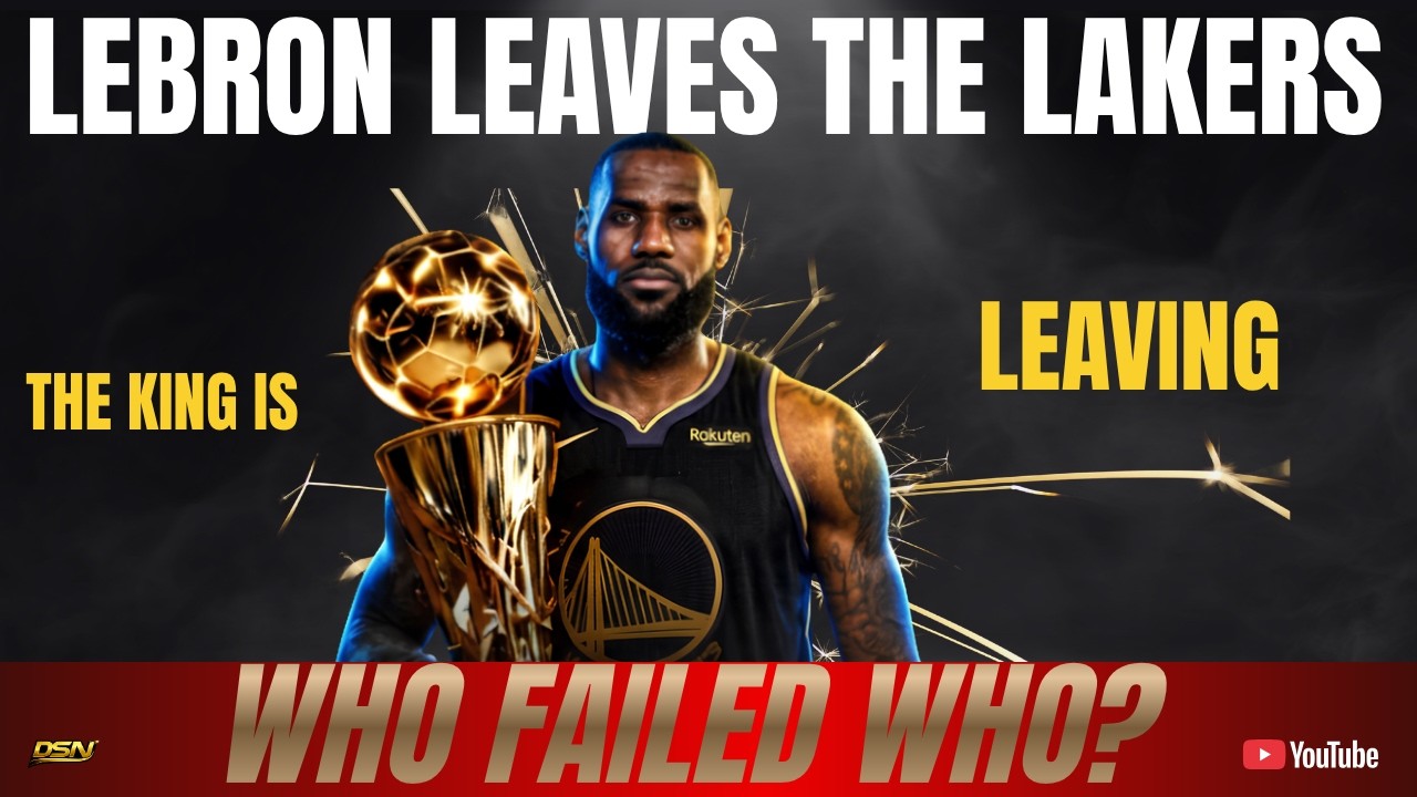 LeBron James during his Lakers career as DC Stewart Sports Network examines his decision to leave Los Angeles, debating whether the Lakers organization or LeBron James is responsible for the split and what it means for his NBA legacy.