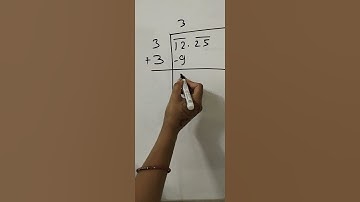 # FIND THE SQUARE ROOT OF ( Decimal Numbers ) 12.25 # @ learn with me (megha