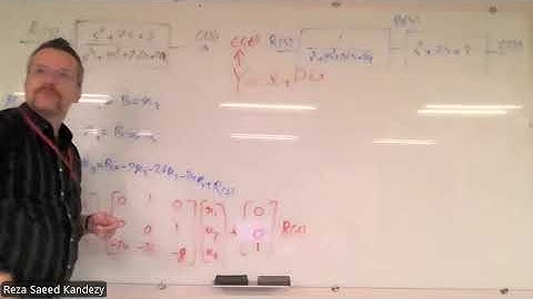 Converting State Space model to Transfer Function