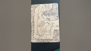 Paperbag Dungeon monster card