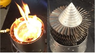 AWESOME annular combustion chamber and turbine section. Part of the most EPIC homemade model axial flow jet engine project! 