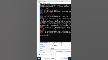 MVN Command in Windows 10