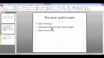 Most Useful Scripts in OmegaT