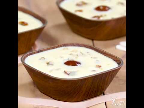 Gulab Jamun Custard