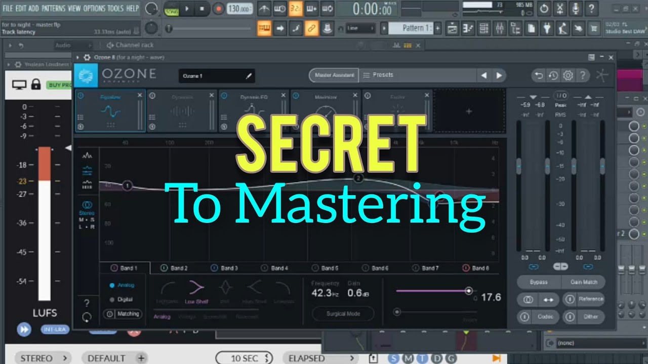 How to Master your music with ozone 8 - YouTube