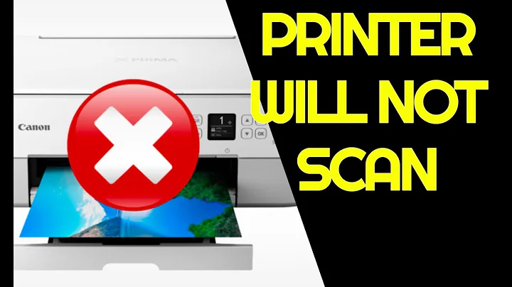 if your Canon scanner printer is not working