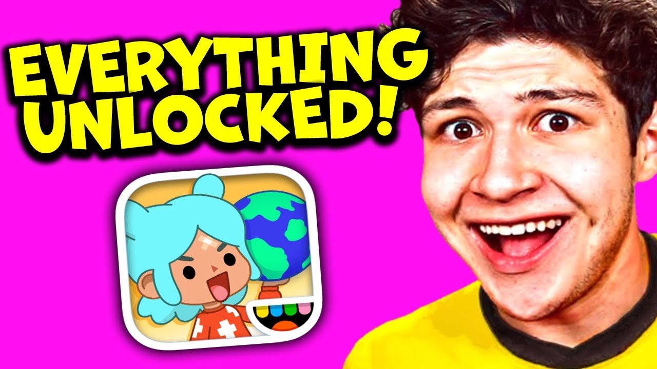 🎁 UNLOCK All Places in Toca Life World for FREE (Mod) YouTube