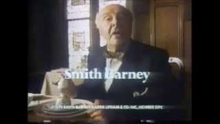 John Houseman in Smith Barney Commercial