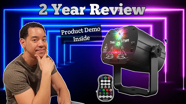 2-Year Review: DJ Disco Stage Party Lights | RGB Laser Light Show for Christmas, Halloween, and More