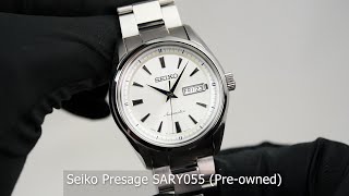 Seiko Presage SARY055 (Pre-owned) - YouTube
